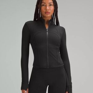 lululemon athletica Women's Black Fitted Zip Jacket